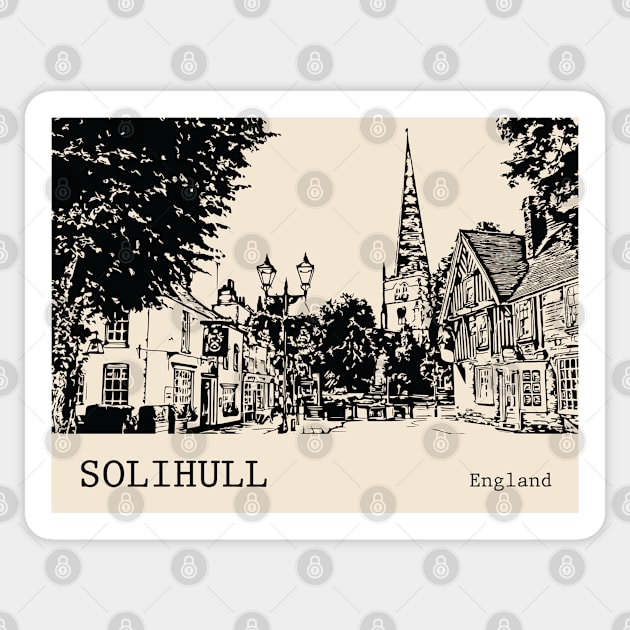Solihull England Sticker by Lakeric